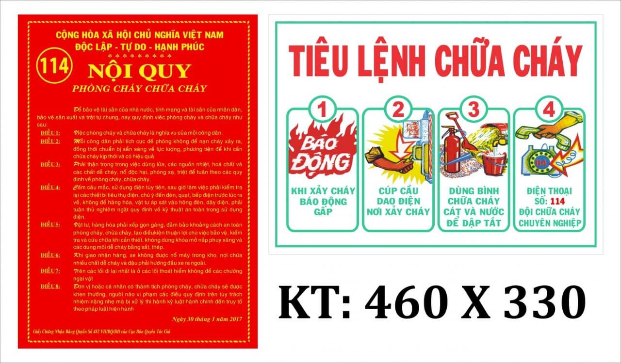 Nội quy tiêu lenh Nội quy tiêu lenh